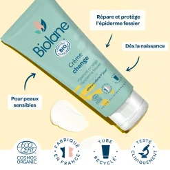 Biolane Crème change Bio Vert 100 ml