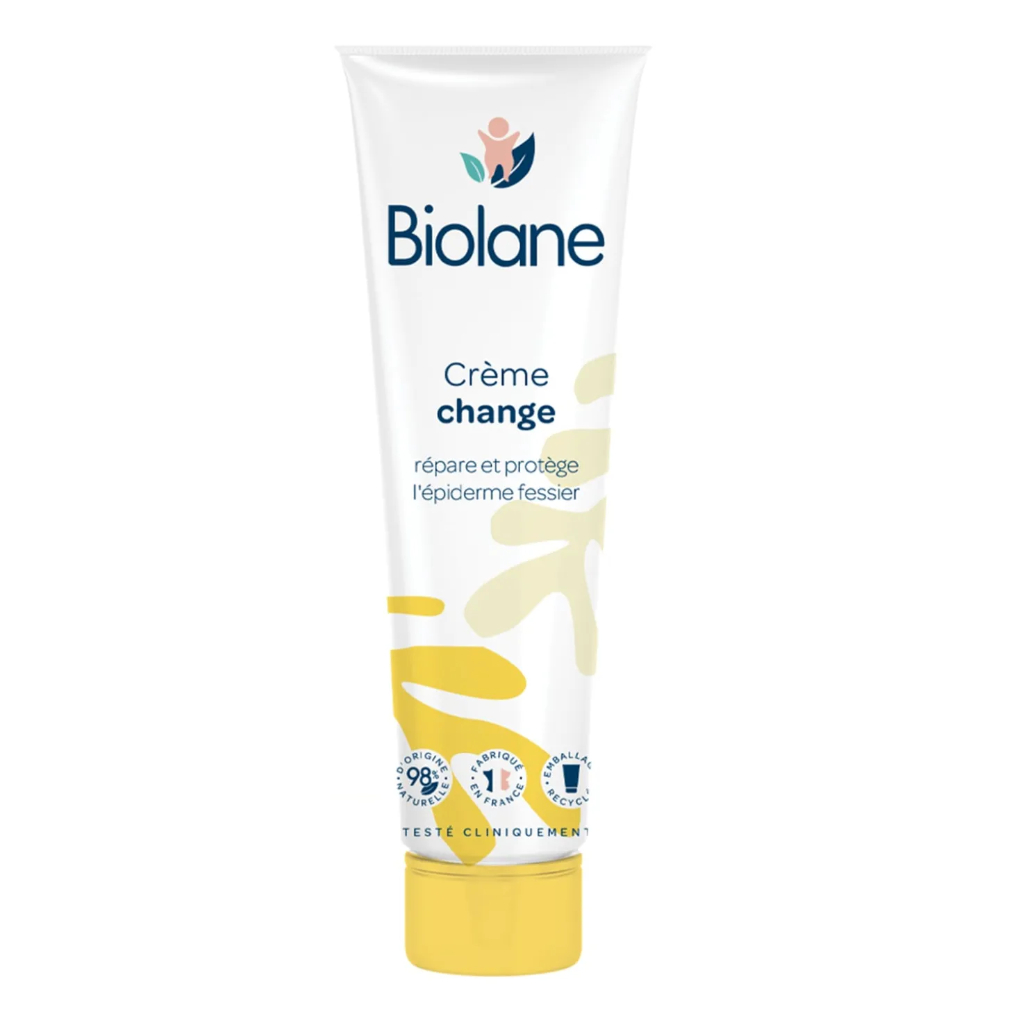 Biolane Crème change Jaune Et Blanc 100 ml