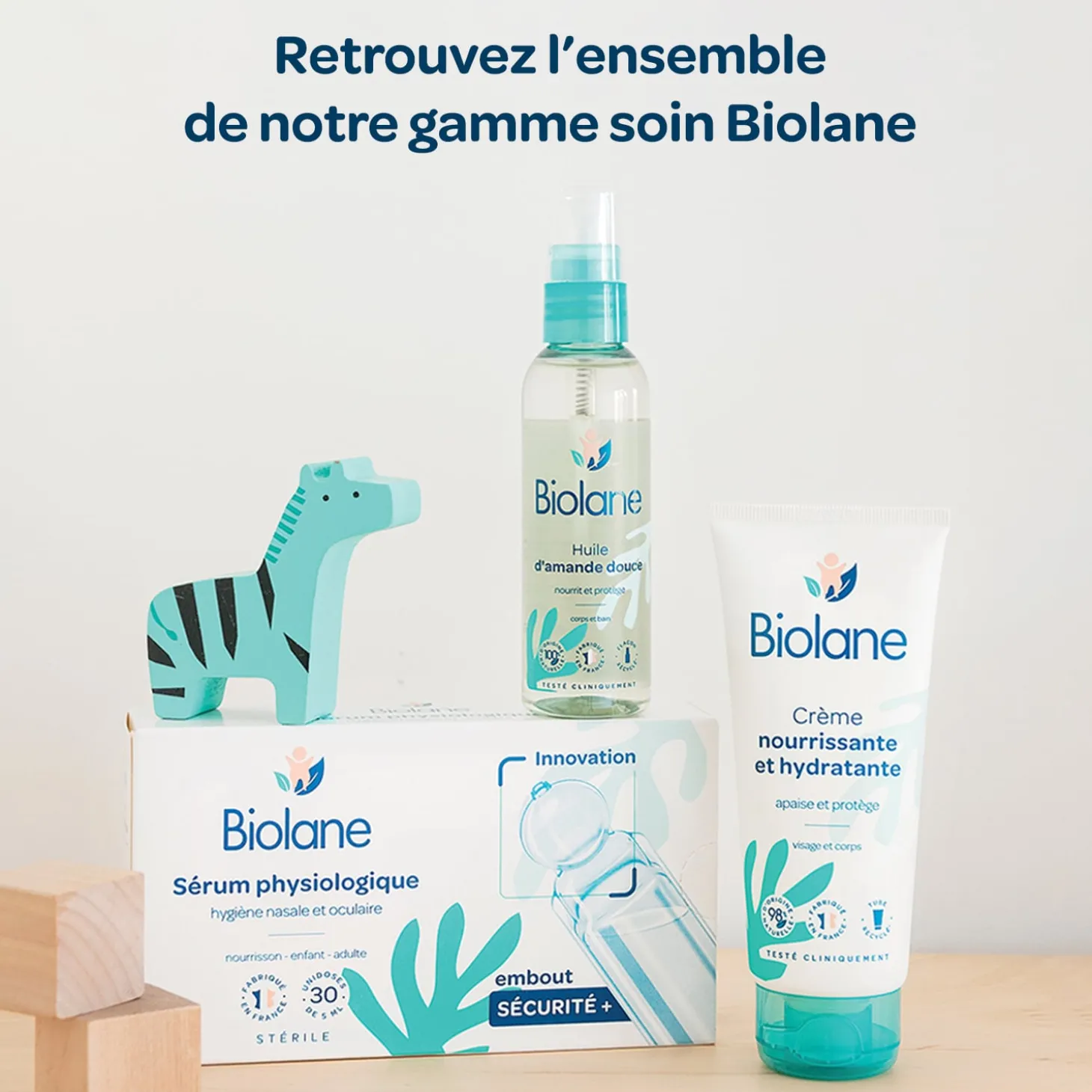 Biolane Crème nourrissante et hydratante Vert Et Blanc 100 ml