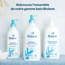 Biolane Gel lavant corps et cheveux Bleu Et Blanc 750 ml