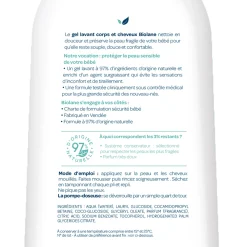 Biolane Gel lavant corps et cheveux Bleu Et Blanc 750 ml