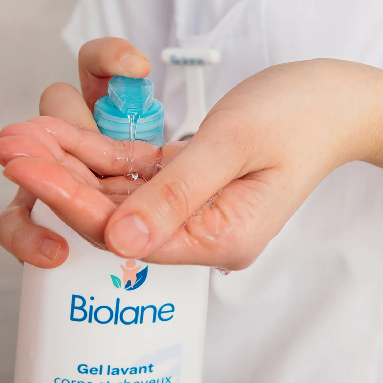 Biolane Gel lavant corps et cheveux Bleu Et Blanc 750 ml