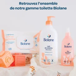 Biolane                    Lait de toilette    Rose Et Blanc            750 ml