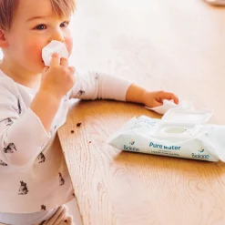 Biolane Lingettes Pure Water Bleu