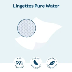 Biolane                    Lingettes Pure Water    Bleu
