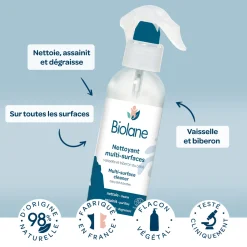 Biolane Nettoyant multi-surfaces Bleu Foncé Et Blanc 250 ml
