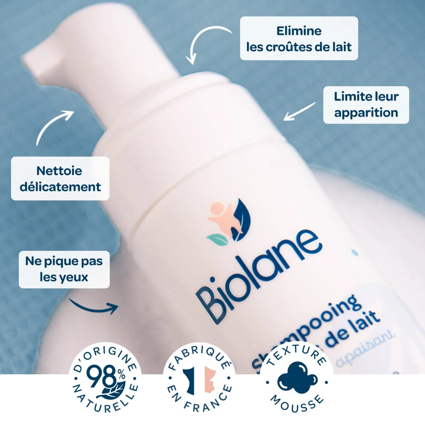 Biolane Shampooing croûtes de lait Multicolore 150 ml