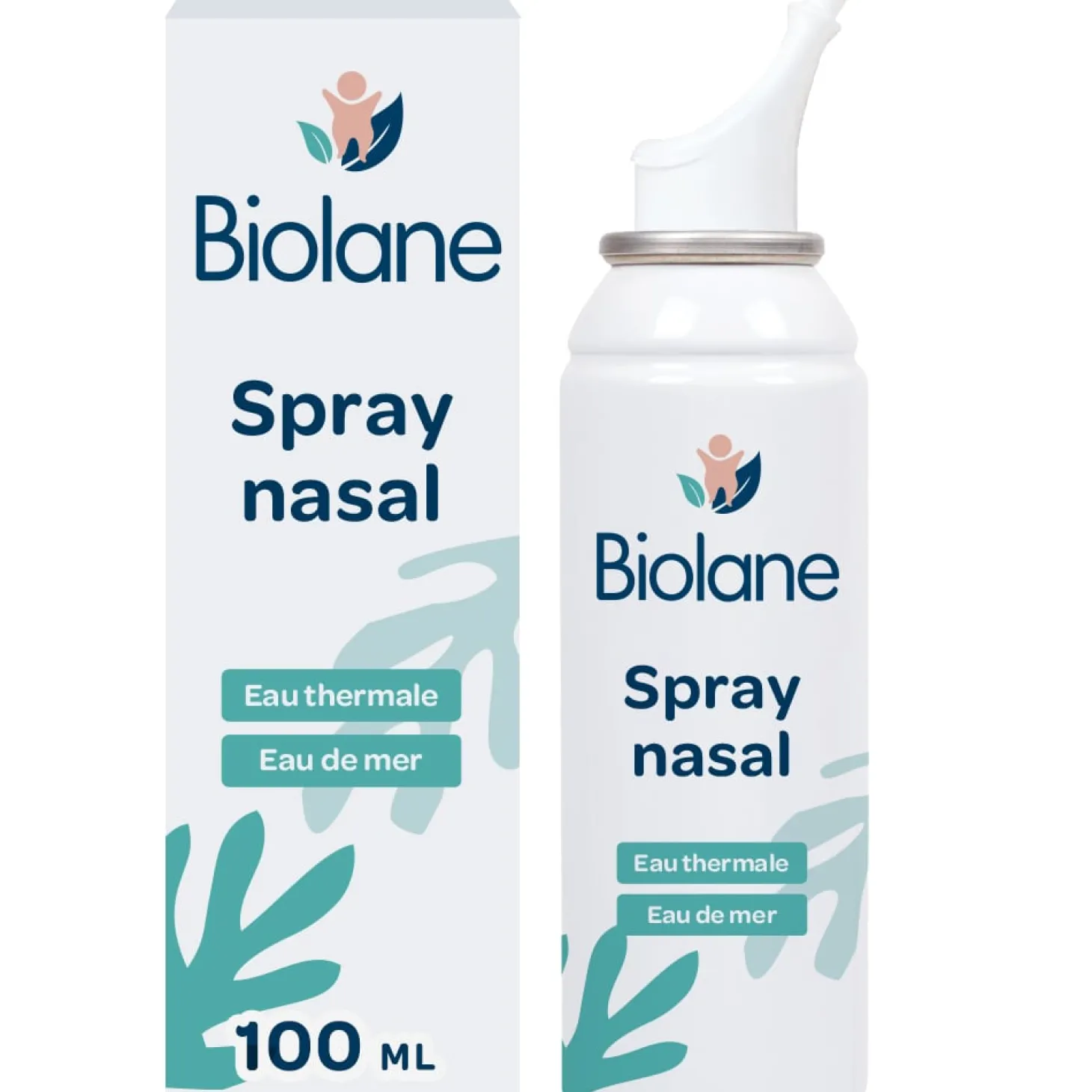 Biolane Spray nasal Vert Et Blanc 100ml