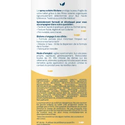 Biolane                    Spray solaire    Jaune            200 ml
