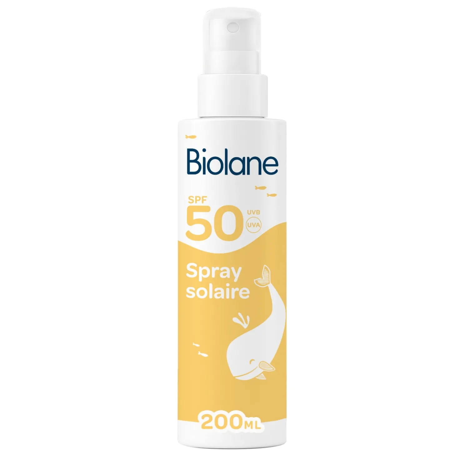 Biolane Spray solaire Jaune 200 ml