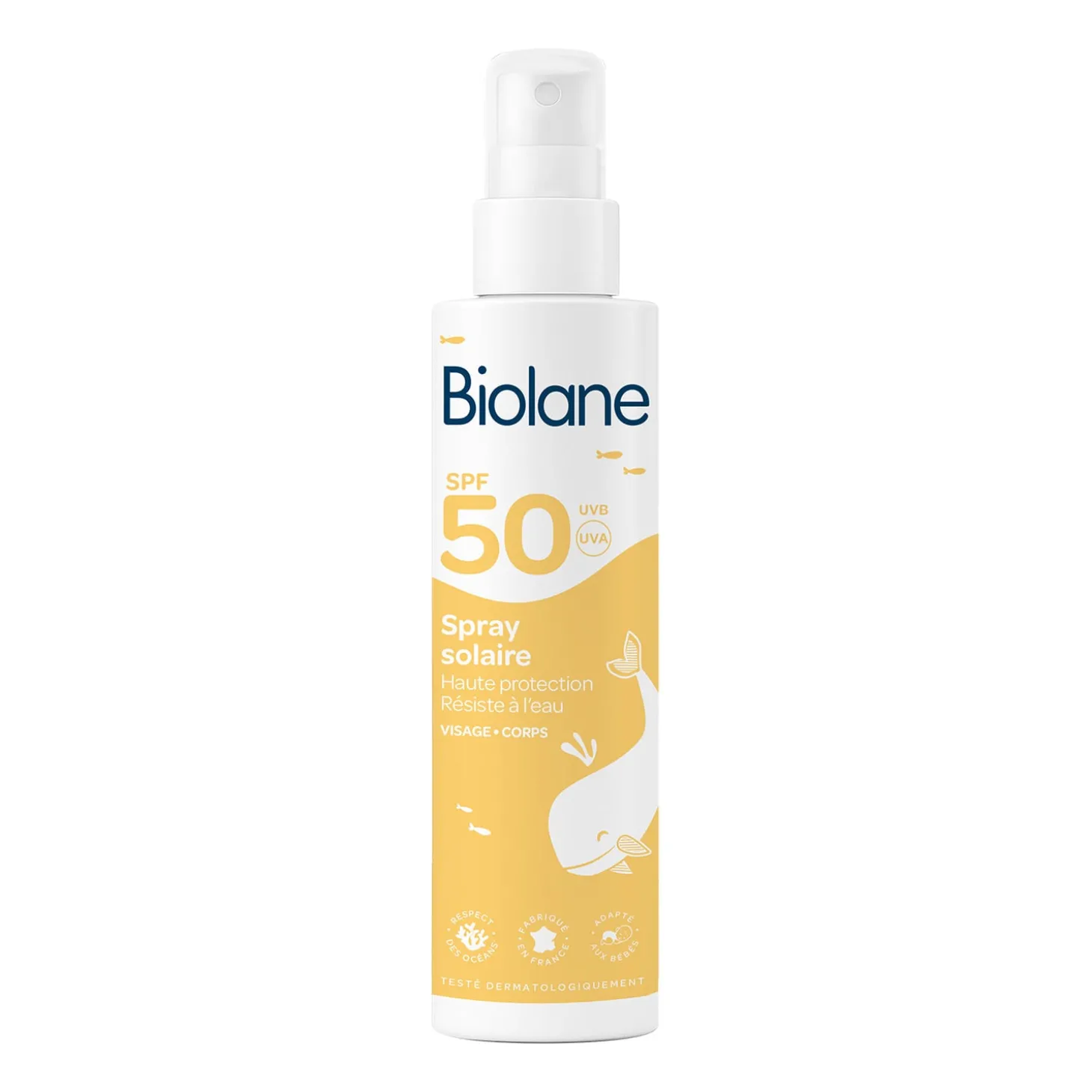 Biolane Spray solaire Jaune 200 ml