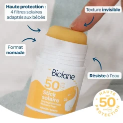 Biolane Stick solaire Blanc 20 ml