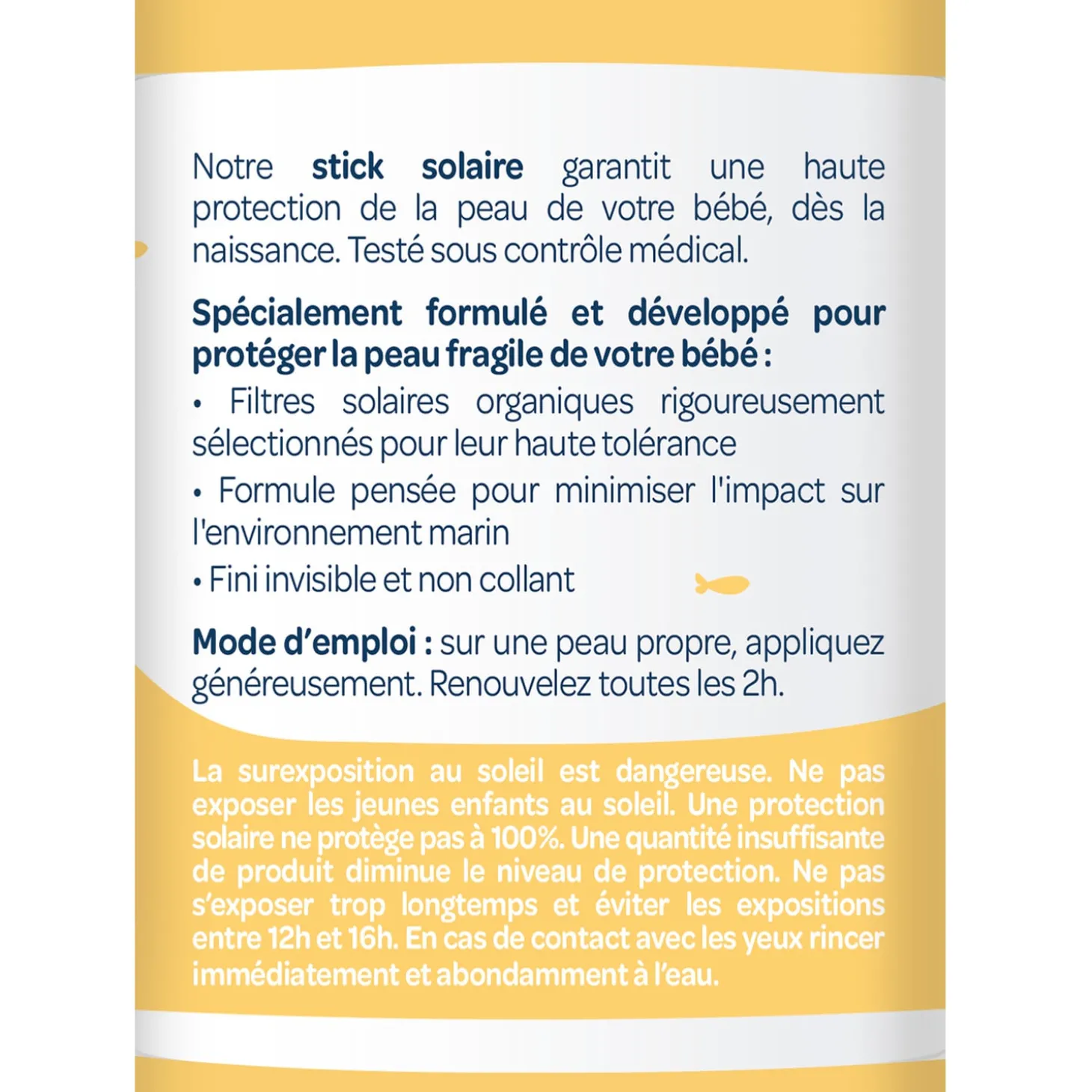 Biolane Stick solaire Blanc 20 ml