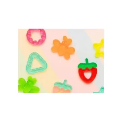 Bo Jungle                    Anneau de dentition à refrigérer Fraise 2 pcs    Rose/Rouge