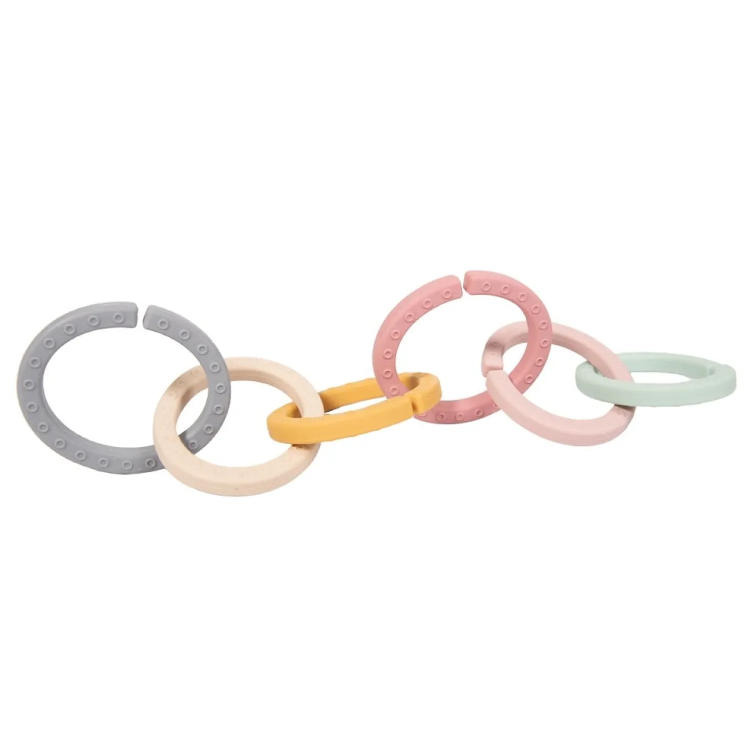 Bo Jungle Anneaux de dentition silicone 6 pcs Multicolore
