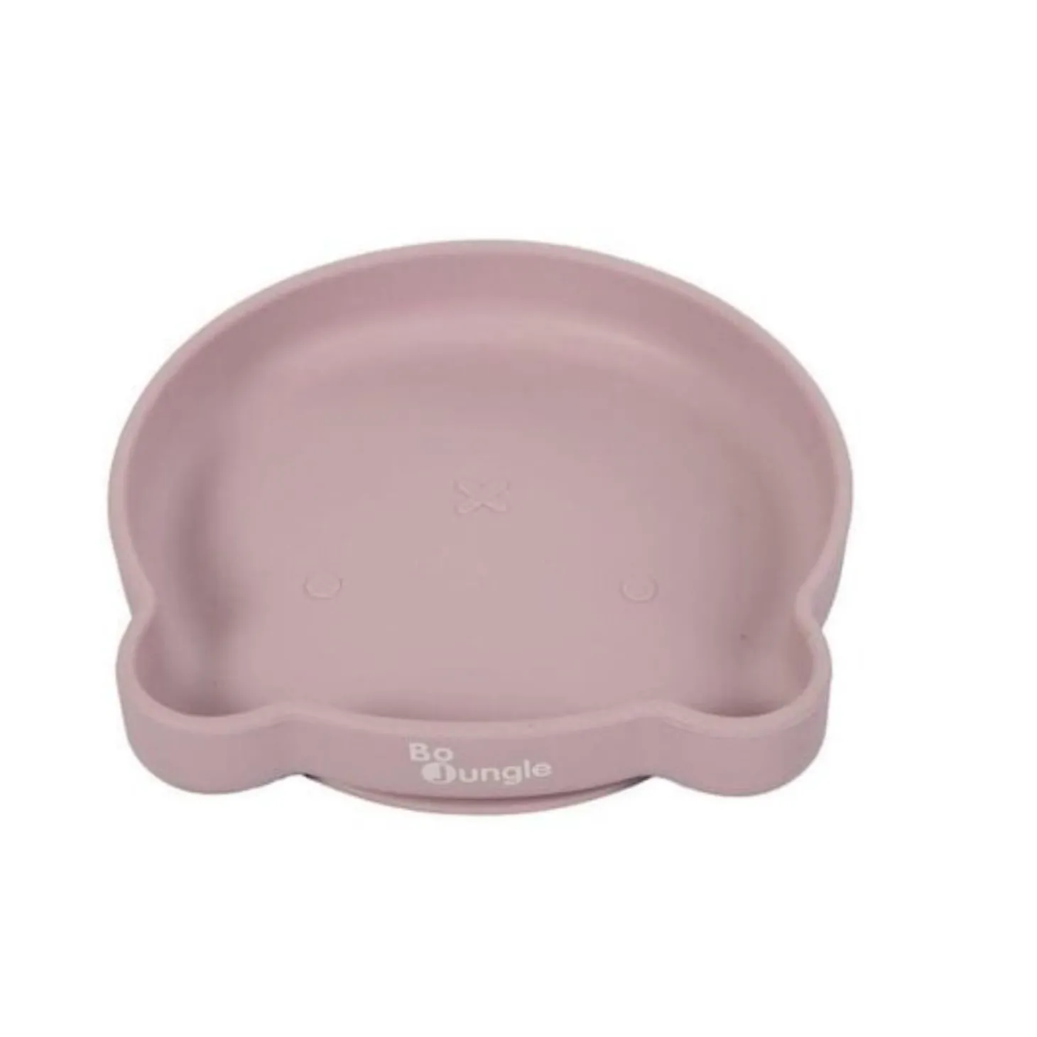 Bo Jungle B-Assiètte Ventouse Ourson Rose