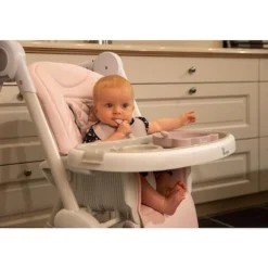Bo Jungle B-Assiètte Ventouse Ourson Rose