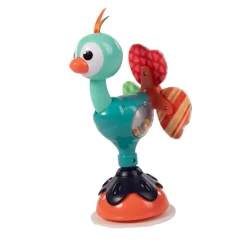 Bo Jungle B-Jouet à ventouse Mignon Paon