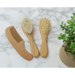 Bo Jungle                    Brosses de soins pour bébés    Bois Naturel