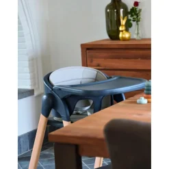 Bo Jungle                    Chaise Haute Grow with me    Gris Sombre