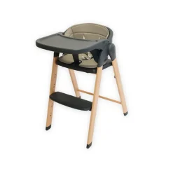 Bo Jungle                    Chaise Haute Grow with me    Gris Sombre