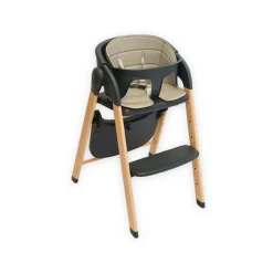 Bo Jungle                    Chaise Haute Grow with me    Gris Sombre