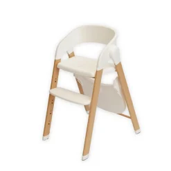 Bo Jungle Chaise Haute Grow with me Pure White