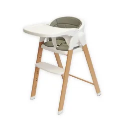 Bo Jungle Chaise Haute Grow with me Pure White