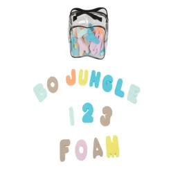 Bo Jungle                    Chiffres et lettres en mousse pour le bain