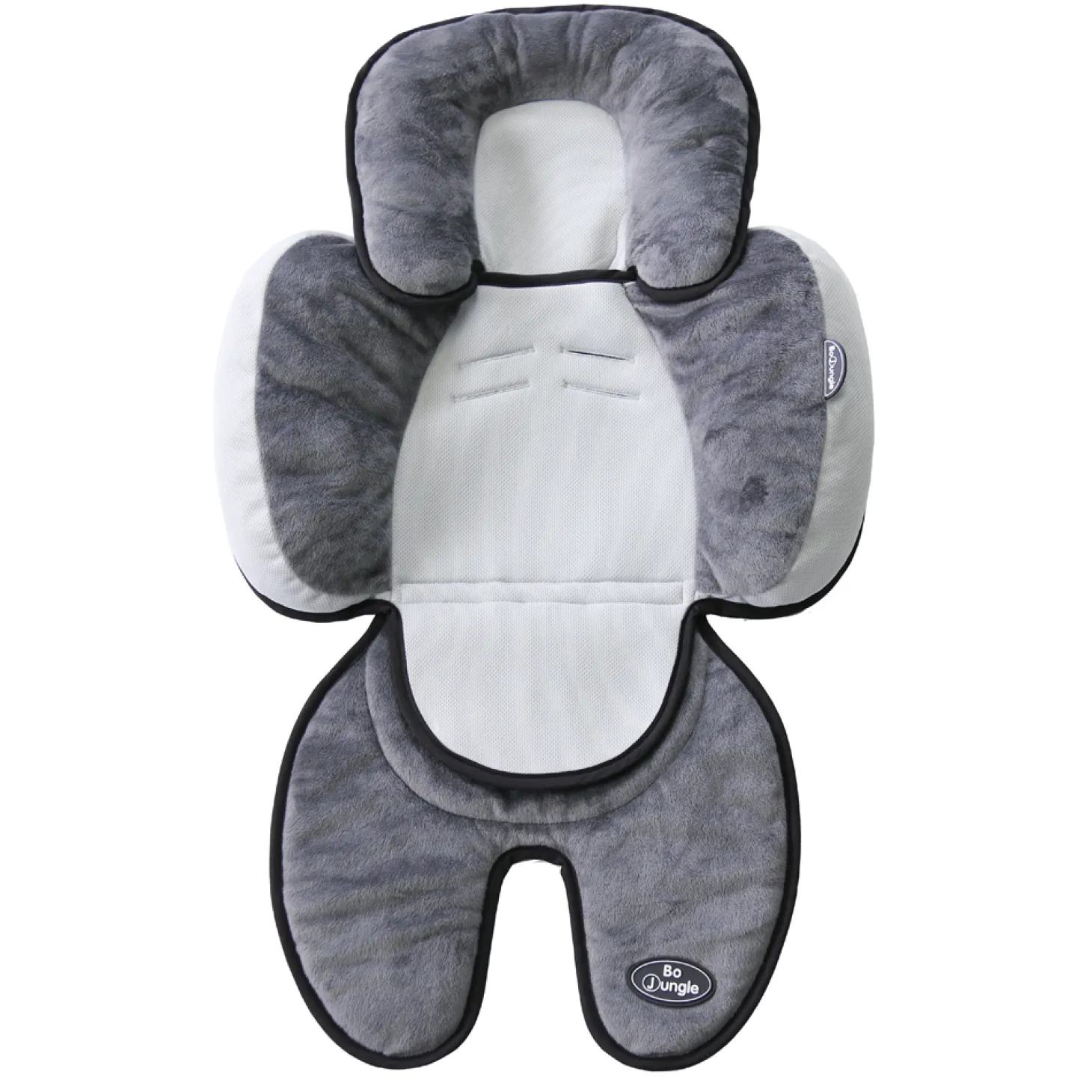 Bo Jungle Coussin réducteur 3 en 1 Gris/Noir