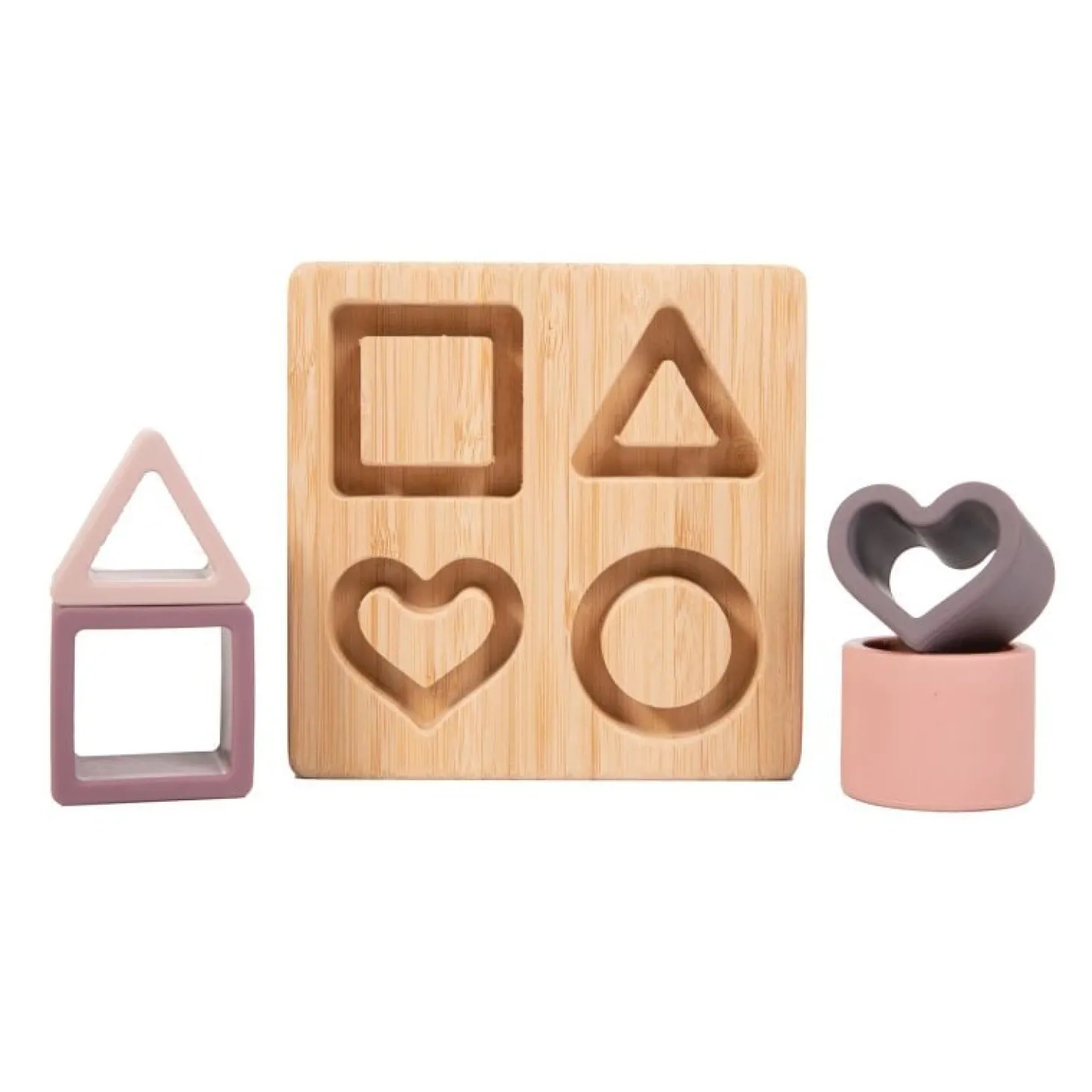 Bo Jungle Formes base bambou Shape Coeur