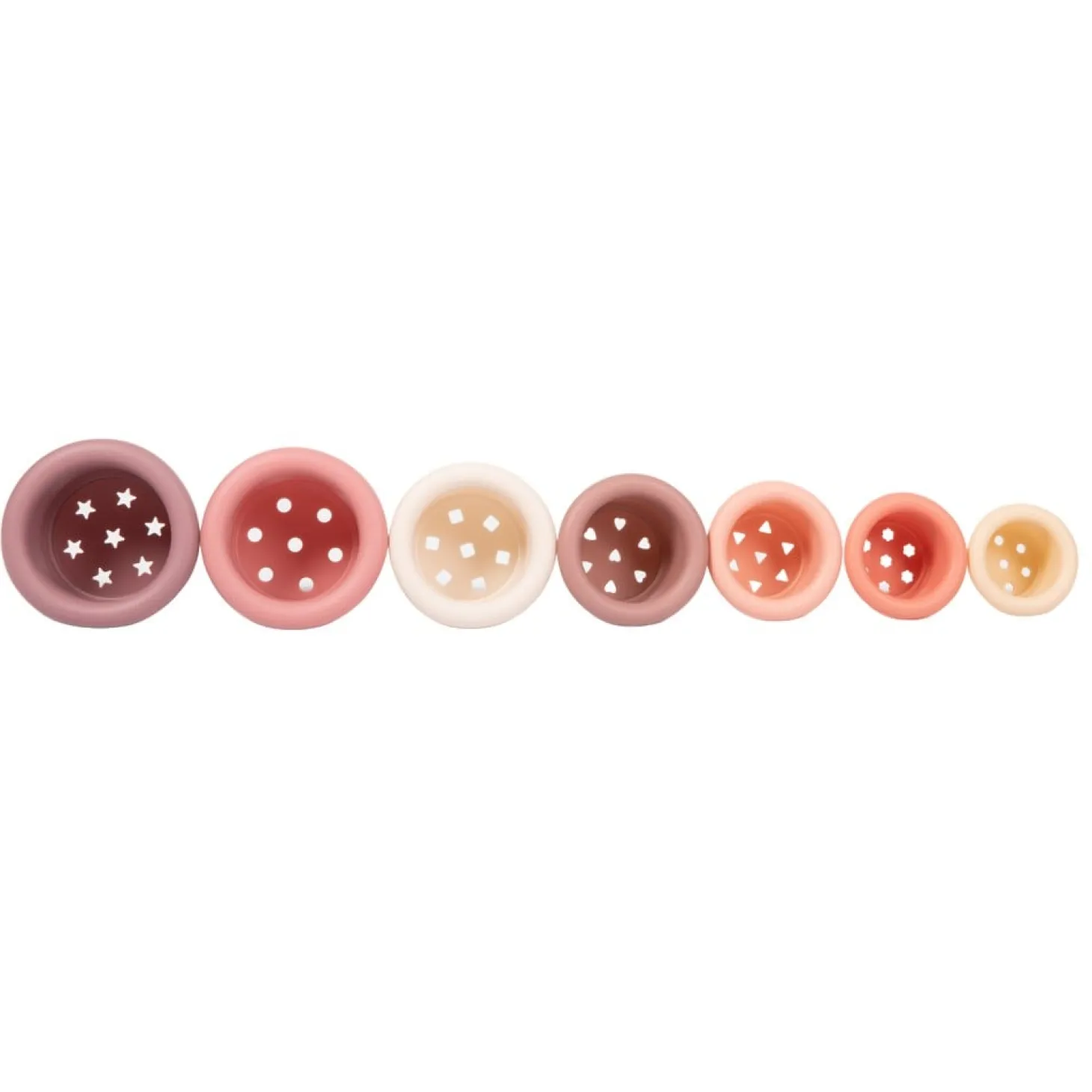 Bo Jungle Jouet de bain Tasses empliables Lovely Rose