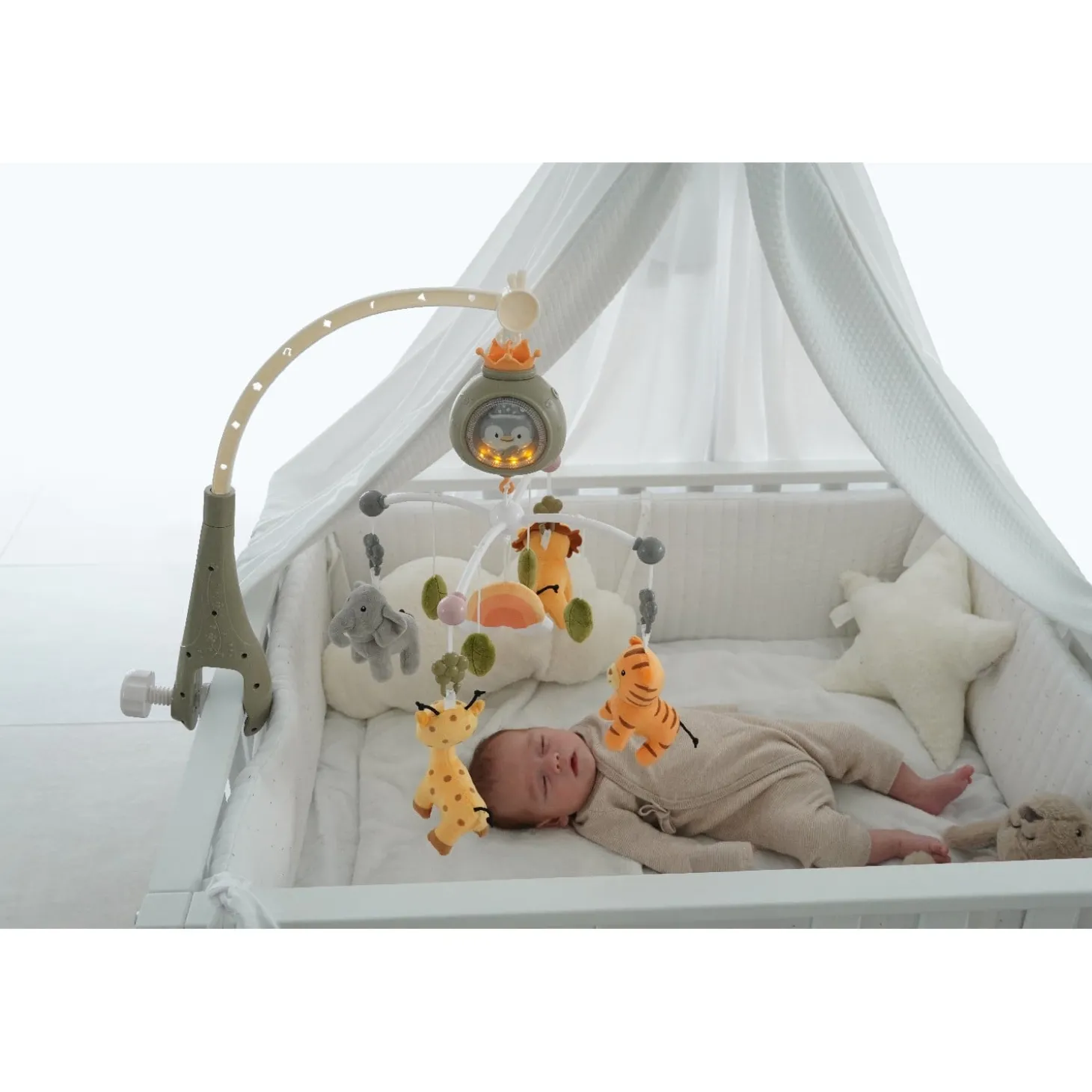 Bo Jungle Mobile Sons & Lumières Tropicana Multicolor