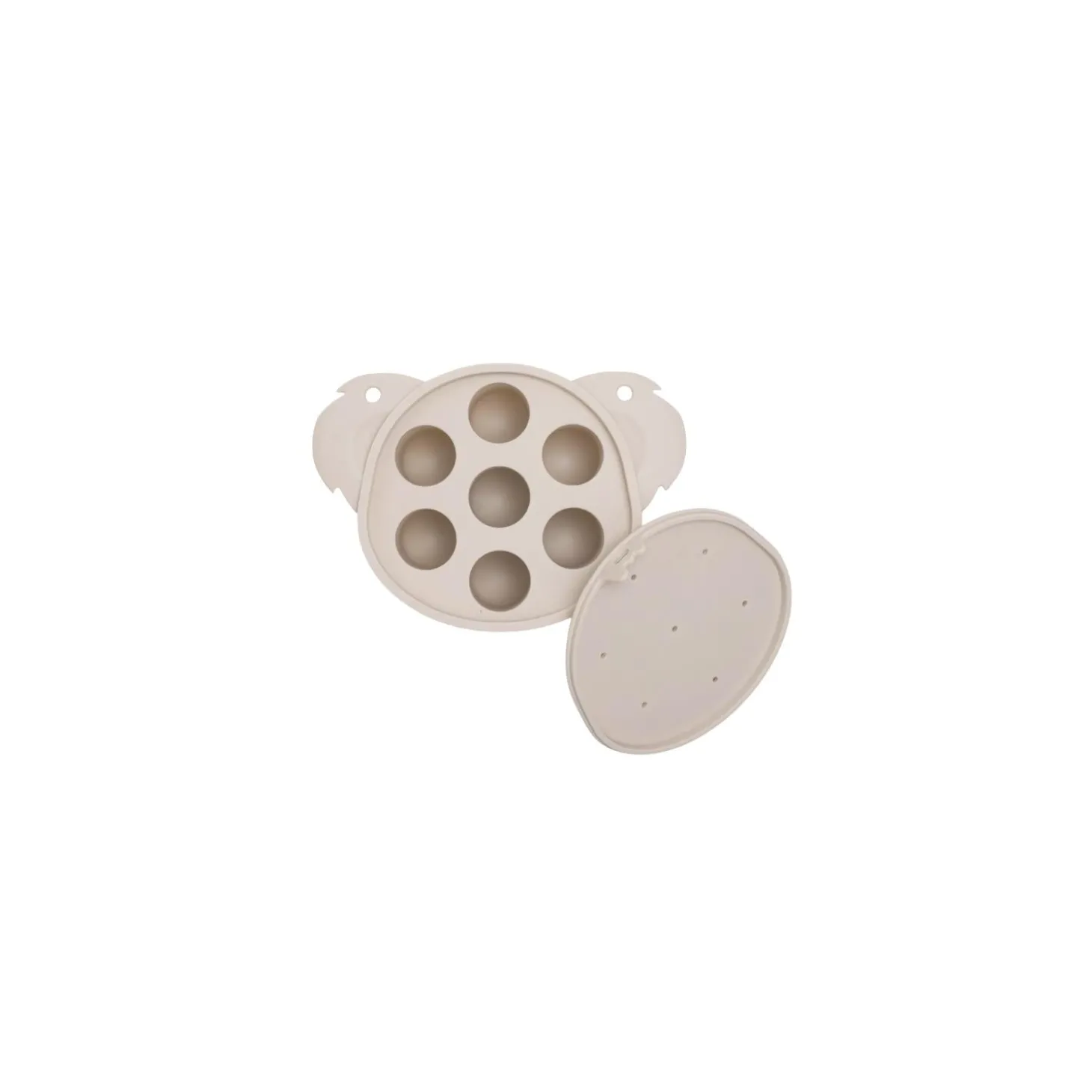 Bo Jungle Moule à Sorbet pour Grignoteur Silicone Dune