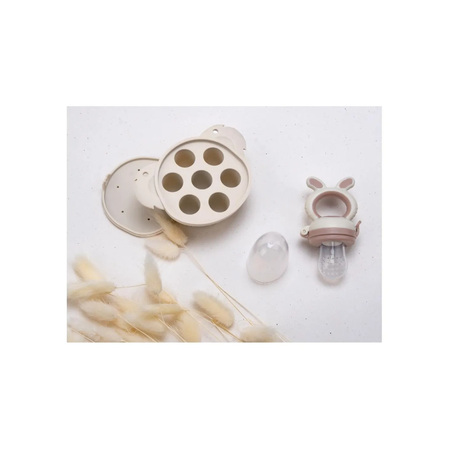 Bo Jungle Moule à Sorbet pour Grignoteur Silicone Dune