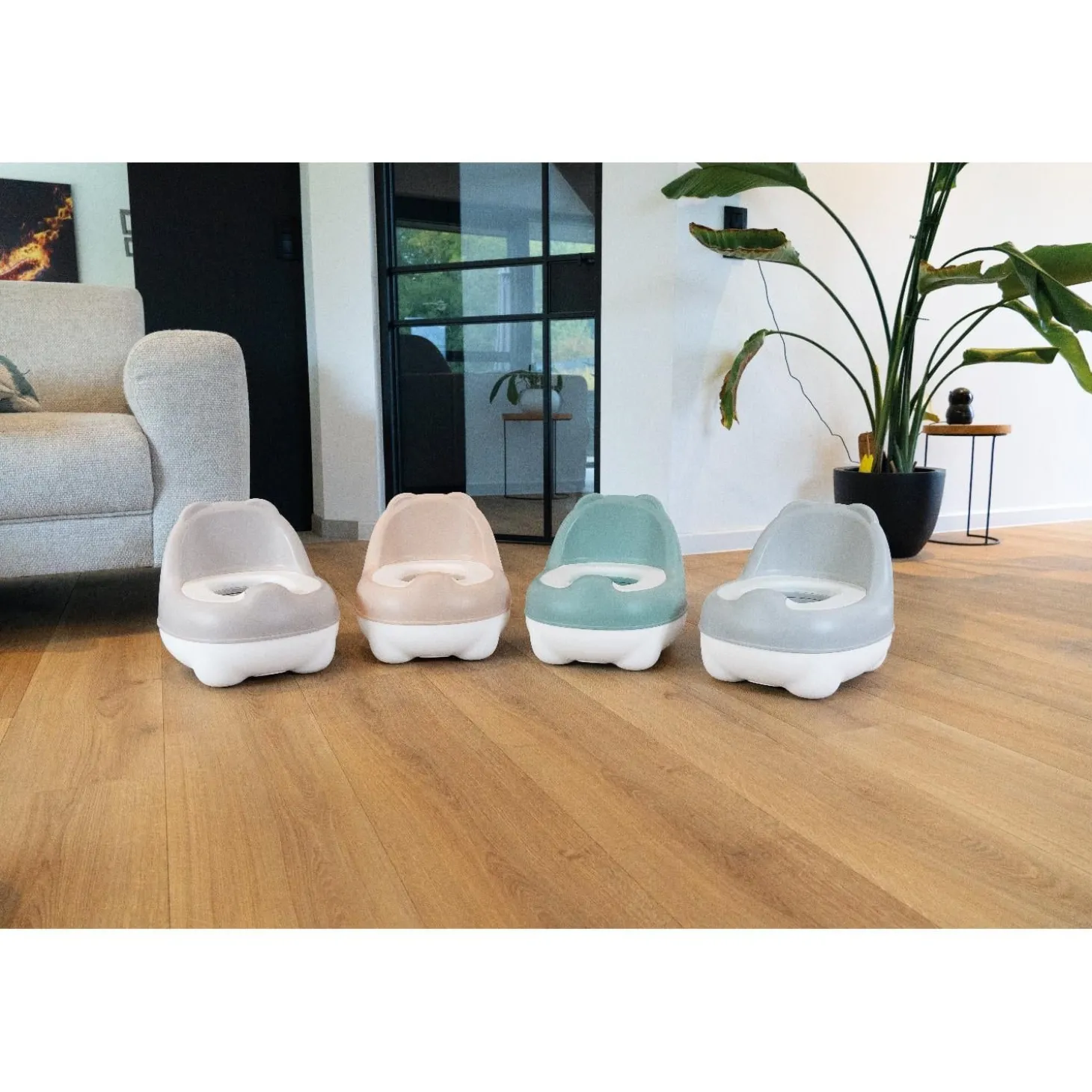 Bo Jungle Petit Pot Ourson Gris