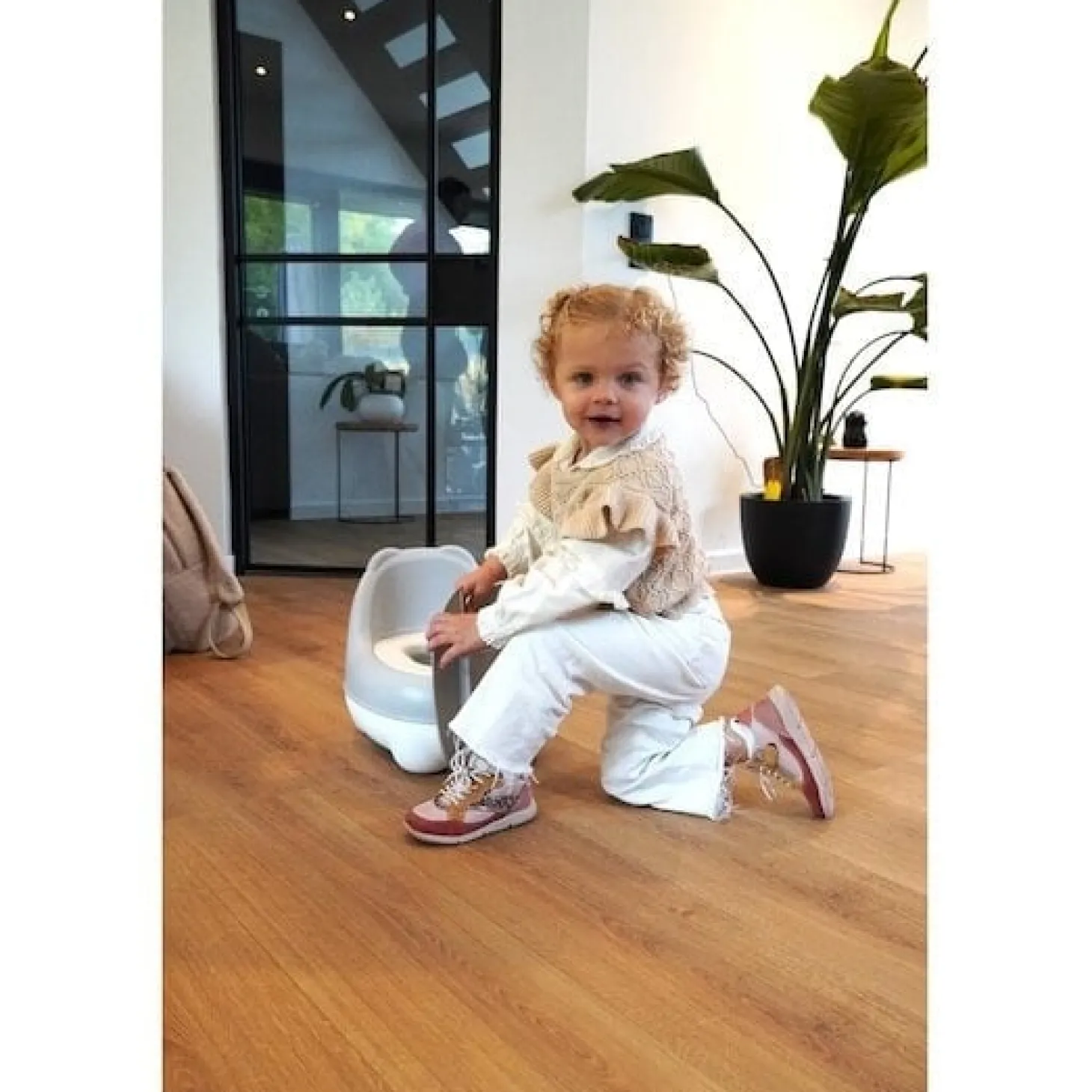 Bo Jungle Petit Pot Ourson Gris