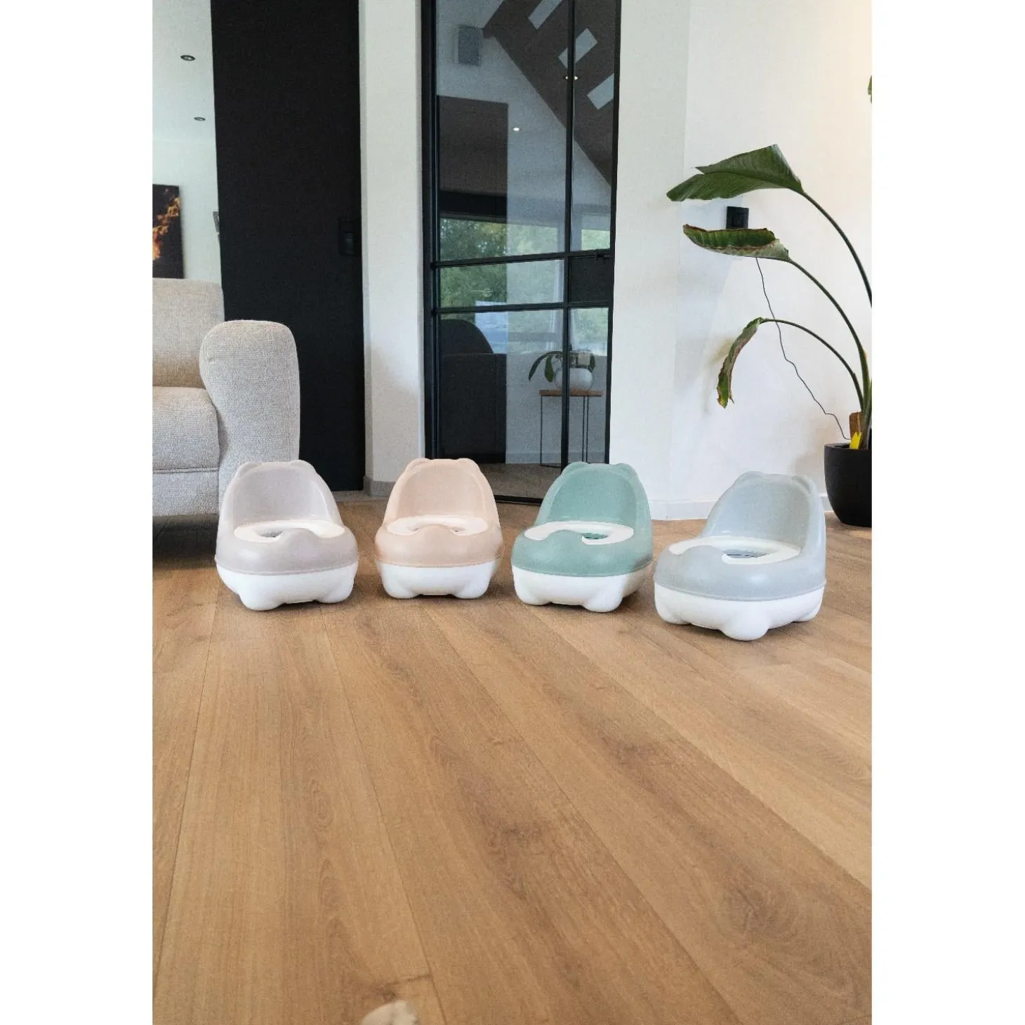 Bo Jungle Petit Pot Ourson Gris