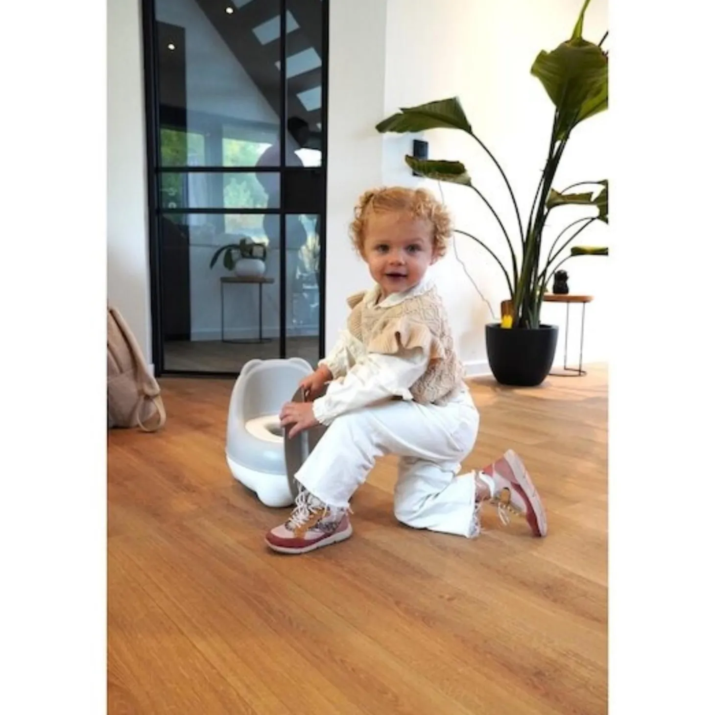 Bo Jungle Petit Pot Ourson Gris