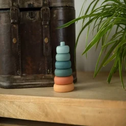 Bo Jungle Ronds à empiler silicone