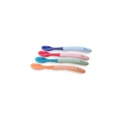 Bo Jungle Set de Cuillères Thermosensibles 4 pcs Multicolor