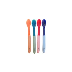 Bo Jungle Set de Cuillères Thermosensibles 4 pcs Multicolor
