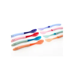 Bo Jungle Set de Cuillères Thermosensibles 4 pcs Multicolor