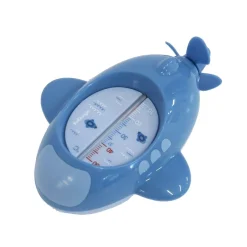 Bo Jungle                    Thermomètre de bain manuel sous marin    Bleu foncé