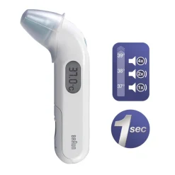 Braun                    Thermomètre auriculaire infrarouge ThermoScan 3