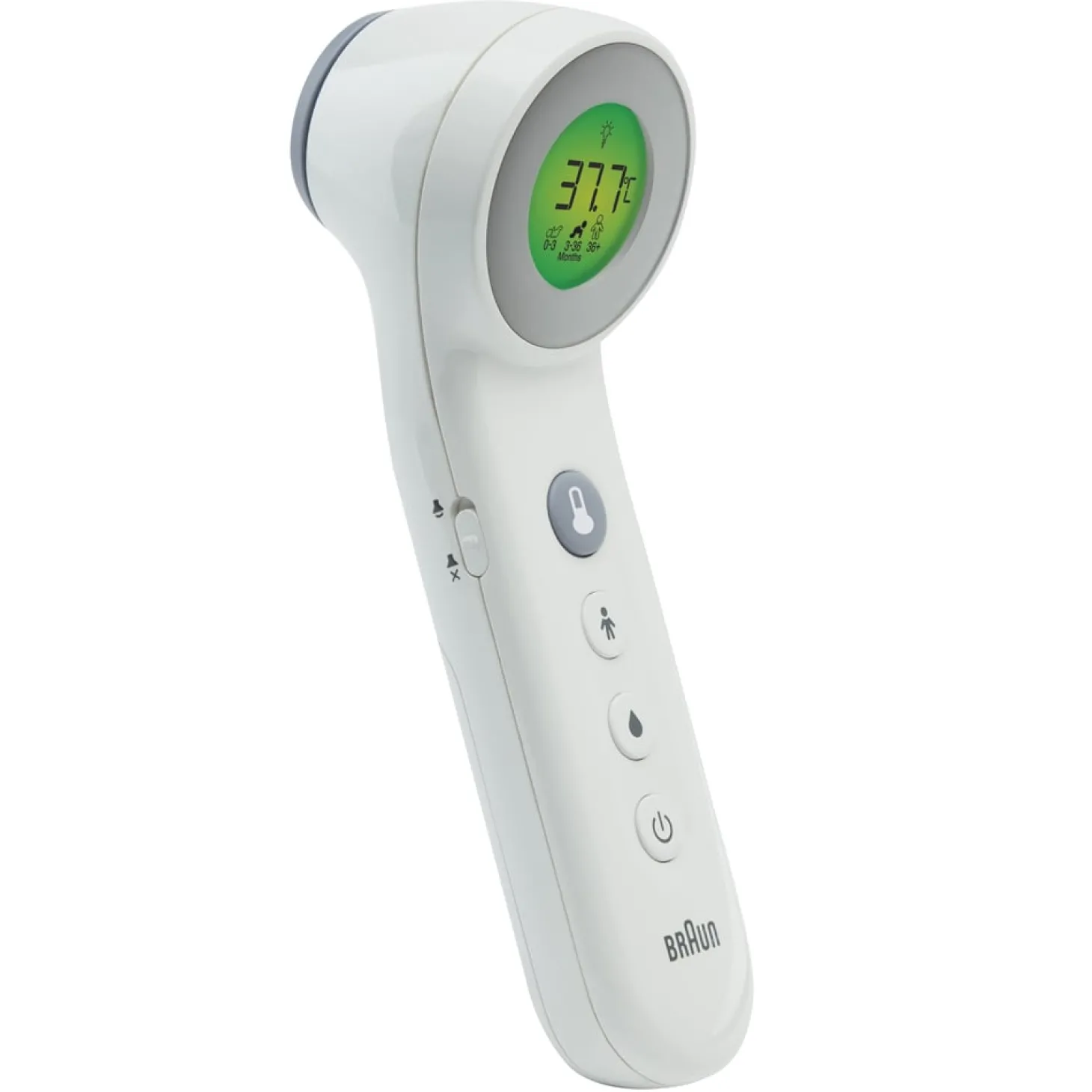 Braun Thermomètre SENSIANTM7 avec ou sans contact + âge précision