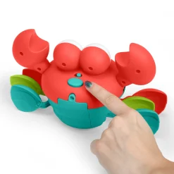 Bright Starts Jouet Crawling Crab Rouge