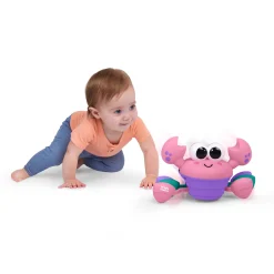 Bright Starts                    Jouet Crawling Crab    Rose