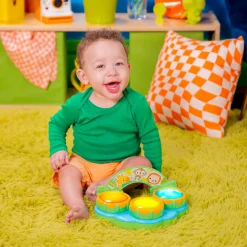 Bright Starts                    Jouet musical Tambours Safari    Multicolore