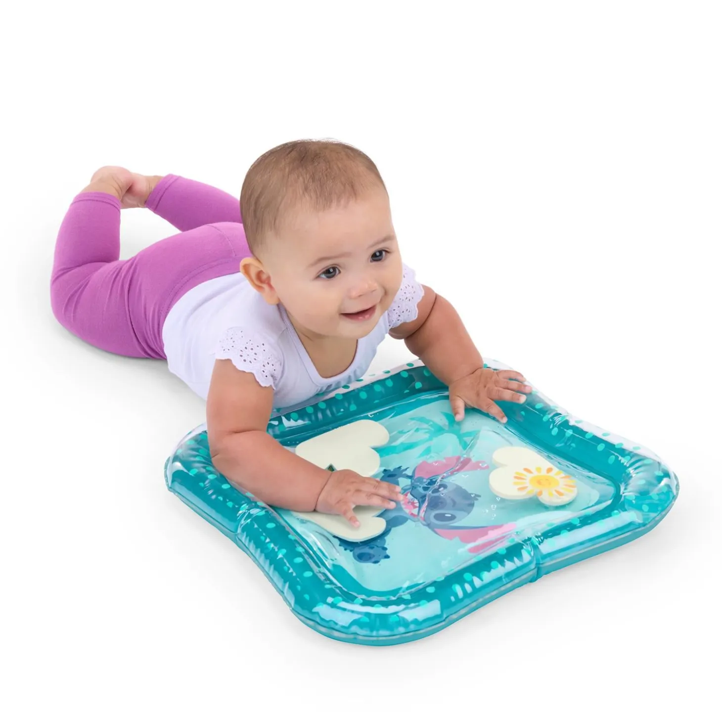 Bright Starts Tapis d'eau Stitch Bleu